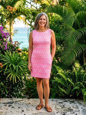 Lulu-B Geometric Shift Dress